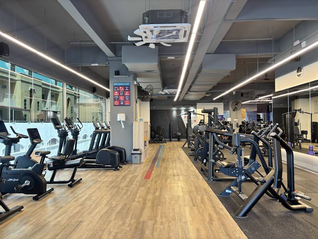 24-Hour Gym: Anytime Fitness Tanjung Tokong, George Town, Penang.