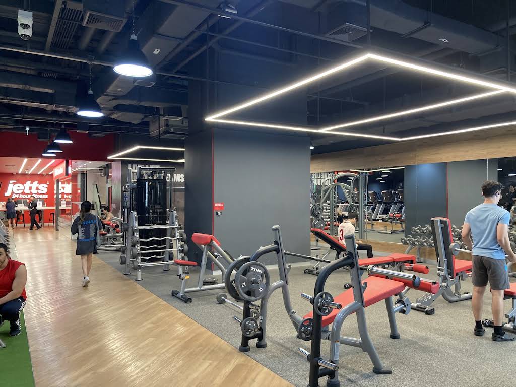 Jetts 24 hour fitness The Unicorn